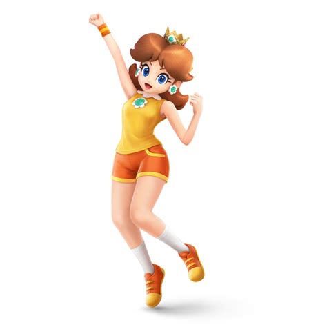 Sports Daisy Alternate Costume Transparent By Pavlovs Walrus Mario