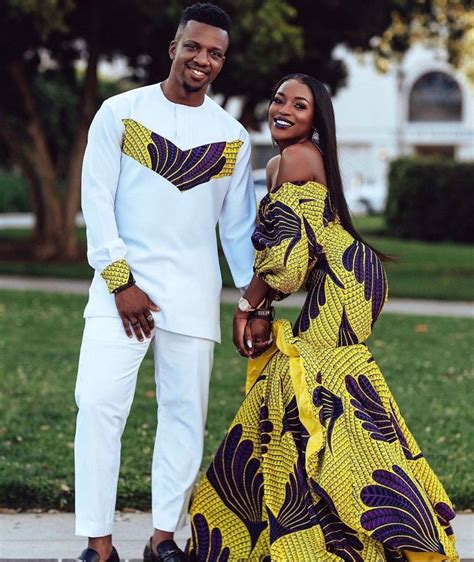African Clothing Matching Outfit Couples Matching Outfit Etsy