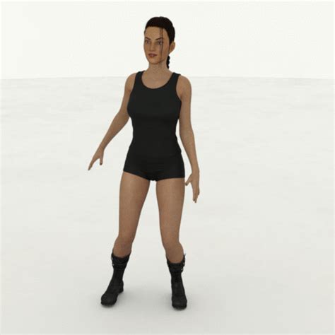 Lara Croft Dancing By Crisp2502 On Deviantart