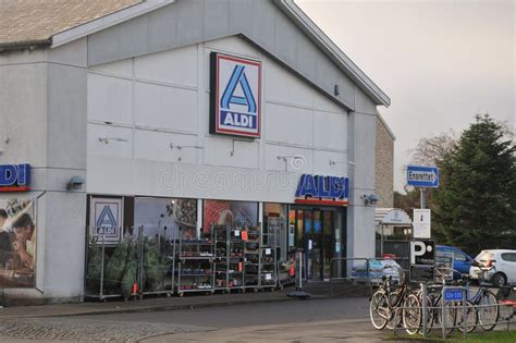 German Aldi Grocery Store In Copenhgen Denmark Editorial Photography