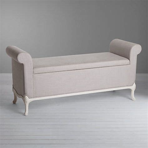 Free uk mainland delivery when you spend £50 and over. John Lewis & Partners Rose Mist Ottoman Blanket Box ...