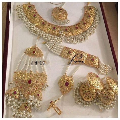 Bridal Jewelry Set Pakistani Jewelry Set Gold Plated Bridal Etsy Uk