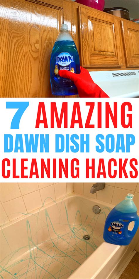 7 Amazing Dawn Dish Soap Cleaning Hacks That Will Blow Your Mind