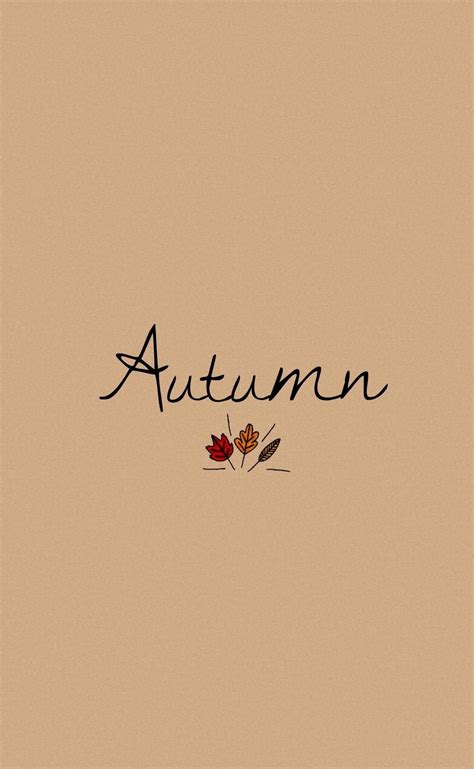 Pin By Maddie On Phone Wallpapers ️ Autumn Phone Wallpaper Cute