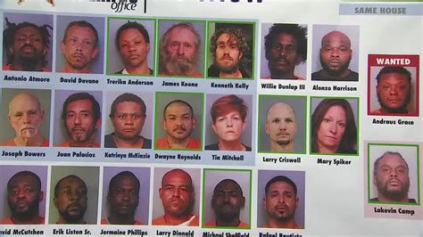 21 Suspects Charged In Polk County Drug Bust Sheriffs Office Says