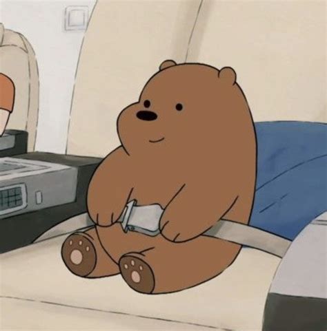 When The Edible Hits As Soon As Your Board The Plane We Bare Bears Wallpapers Bear Wallpaper