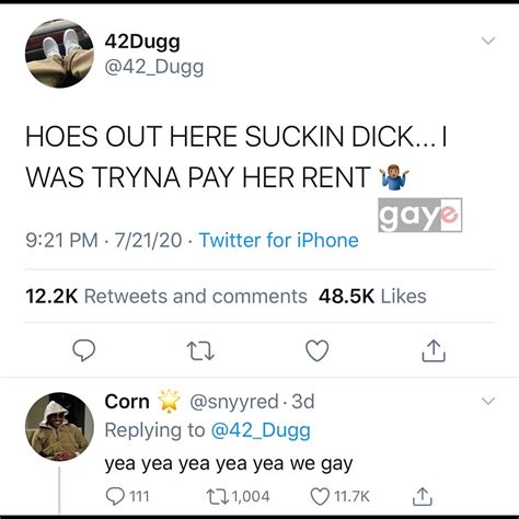 Rapper 42 Dugg Denies Using Gay Lyrics I Was Out Here Suckin Dk After New Song Goes Viral