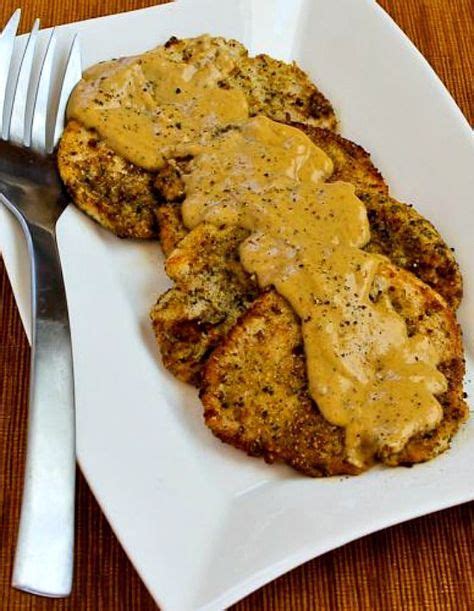 Low Carb Turkey Cutlets With Dijon Sauce Is A Super Quick And Easy