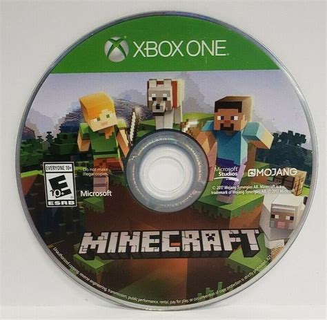 Minecraft Xbox One Edition Microsoft Xbox One Disc Only