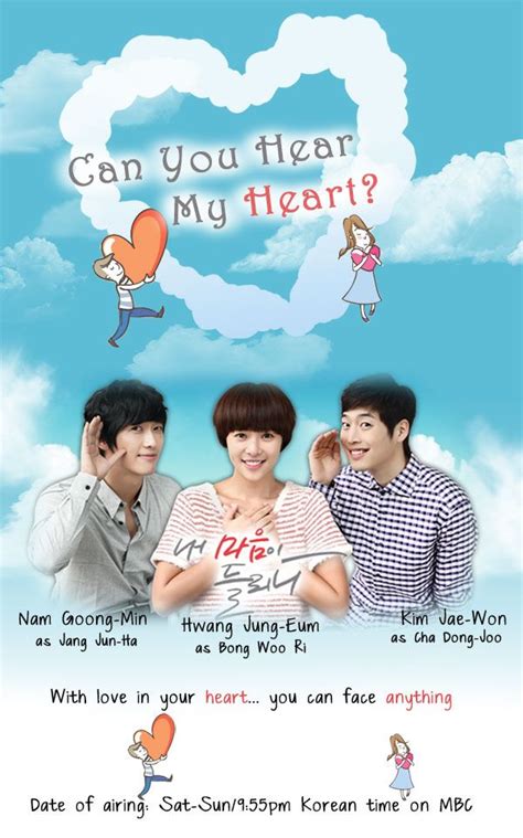 Can You Hear My Heart Korean Drama Drama Hearing