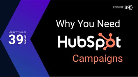 Hubspot Campaings Youtube