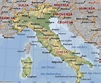 Mapa Italia Completo | Mapa Região