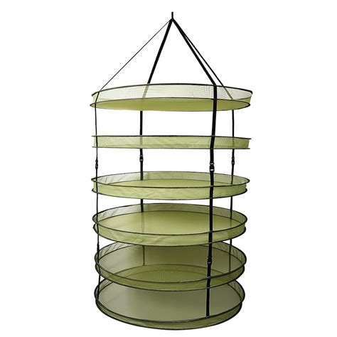 6 Layers Collapsible Mesh Hydroponic Herb Drying Rack Dry Net Buy