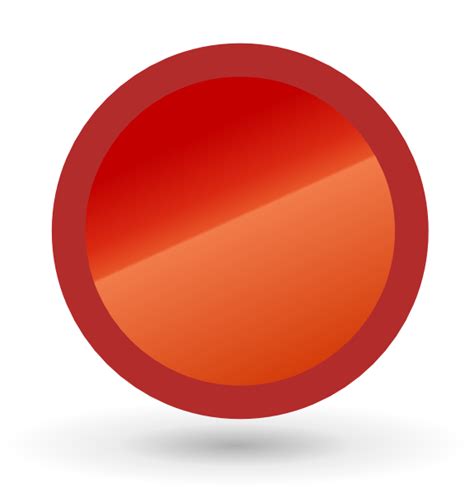 Round Red Circle Clip Art At Vector Clip Art Online