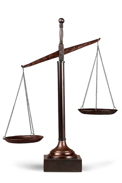 Premium Photo Scales Of Justice Weight Scale Balance