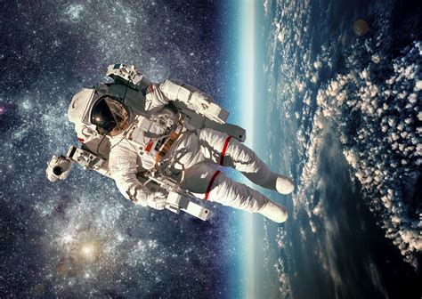 Astronaut Sci Fi Space Art Artwork Technics Spaceship Planet Wallpaper