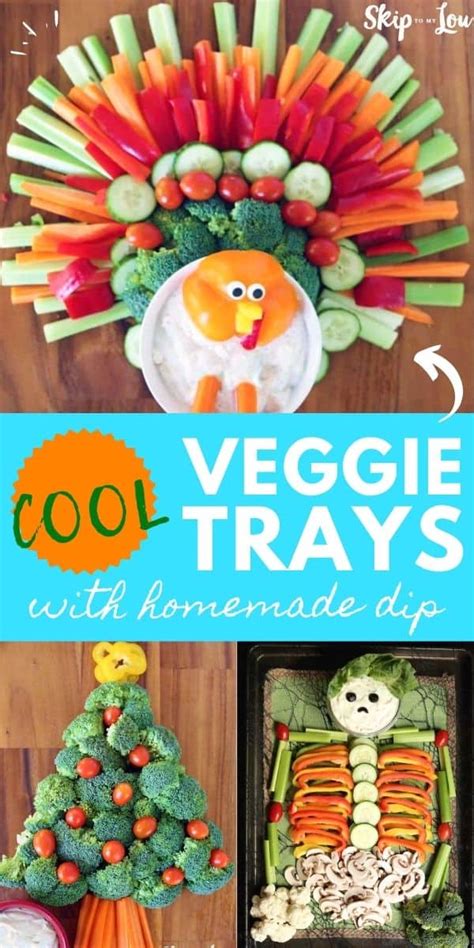 COOL Veggie Platter Ideas Homemade Ranch Dip Recipe