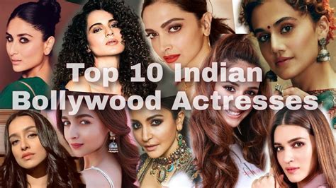 Top 10 Highest Paid Bollywood Actresses In 2020 Youtube List Of By