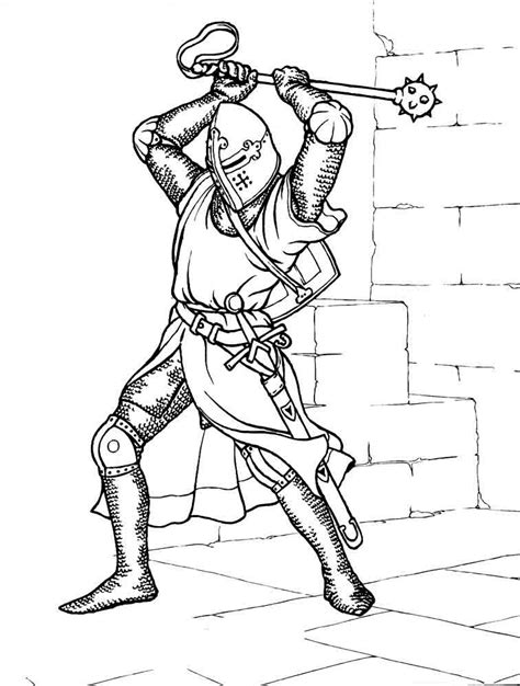All rights belong to their respective owners. Knight coloring pages