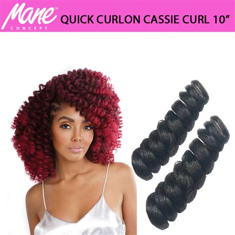 Mane Concept Afri Synthetic Hair Crochet Braid Loop Quick Curlon Cassie