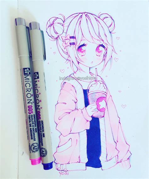 Yoai ┌ °з°┘ Yoaihime Twitter Girl Drawing Sketches Chibi