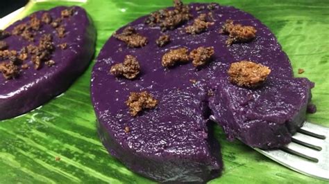 how to cook ube halaya halayang ube purple yam jam youtube