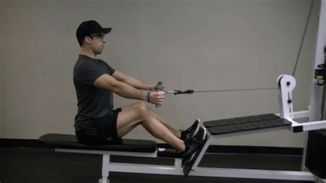 Wide Neutral Grip Seated Row Youtube