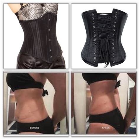 super satin underbust waist training corset perfect body makeover