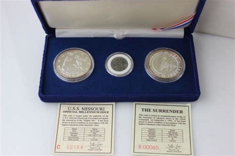 Pearl Harbor Commemorative Silver Coin Set