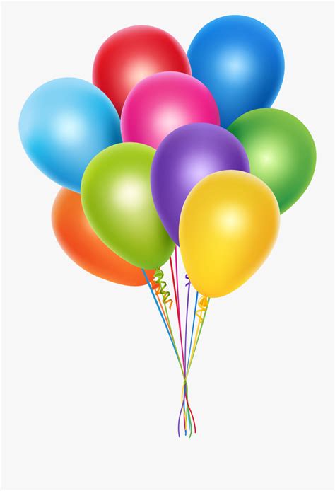 Birthday Balloons Clipart Balloon Clipart Watercolor Illustration My