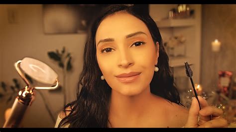asmr pampering you skincare healing scalp massage makeup personal attention roleplay youtube
