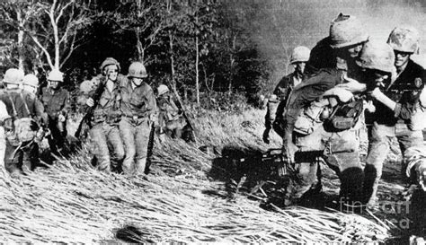 Vietnam War Wounded 1966 Photograph By Granger Pixels