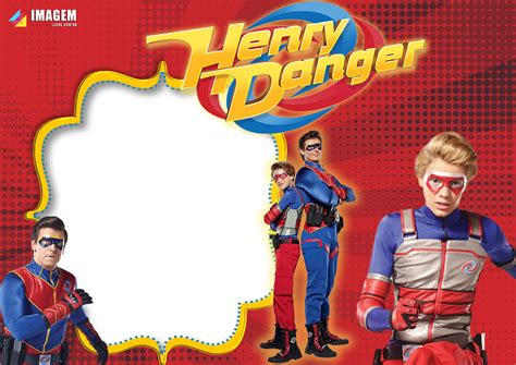 An Advertisement For The Movie Henry Danger With Two Men Dressed As Superheros And One Man In