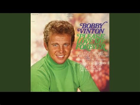 Bobby Vinton Please Love Me Forever Orange Vinyl Vinyl Discogs