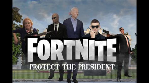 Fortnite Protect The President Challenge Youtube