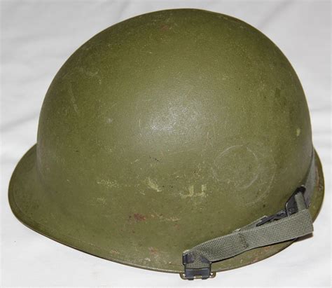 T179 Vietnam M1 Helmet With Early Liner B And B Militaria