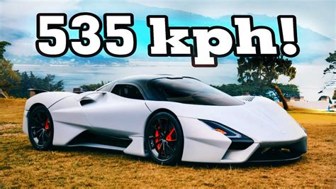 Top Fastest HyperCars SuperCars In The World SSC Bugatti Koenigsegg YouTube