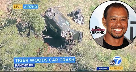 Tiger Woods Team Releases Statement After Car Crash TheJasmineBRAND