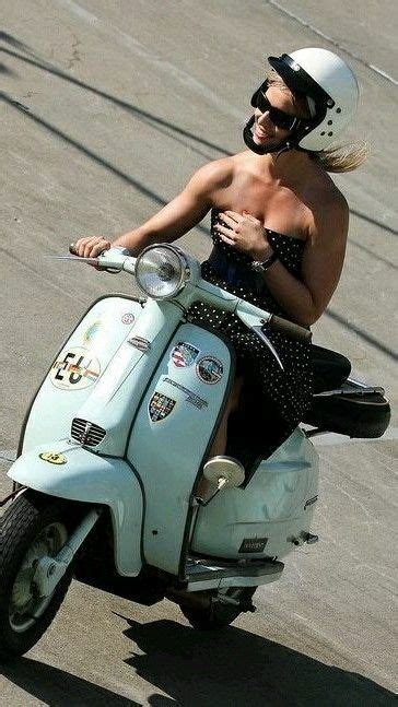 Vespa Beauty Scooter Girl Vespa Girl Vespa Bike