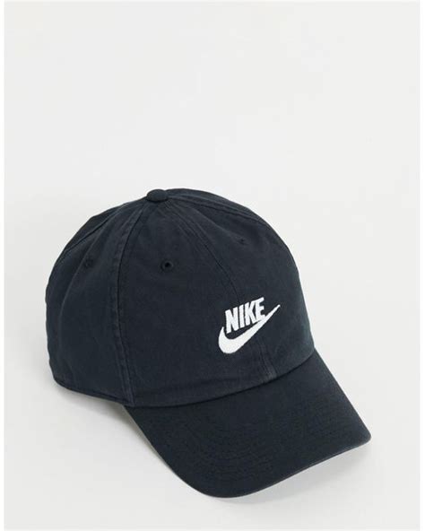 Nike H86 Futura Washed Adjustable Cap In Black Lyst