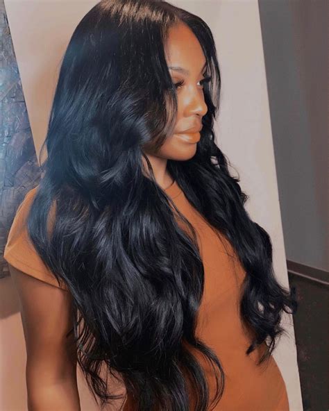 Maybe you would like to learn more about one of these? loose curls middle part sew in | Middle part curls ...