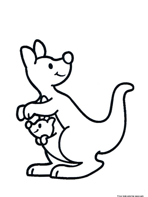 Australian Animals Coloring Pages Coloring Home