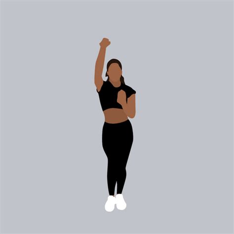 Exercise Fitness Woman Art 