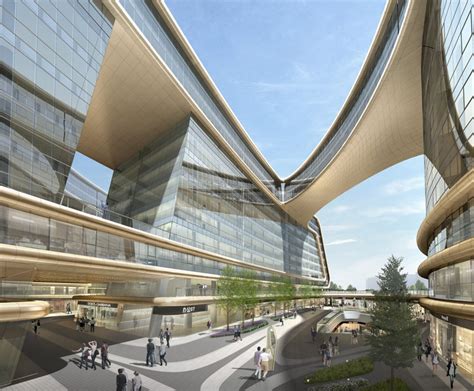 Futuristic Sky Soho By Zaha Hadid Architects Shanghai China Modern