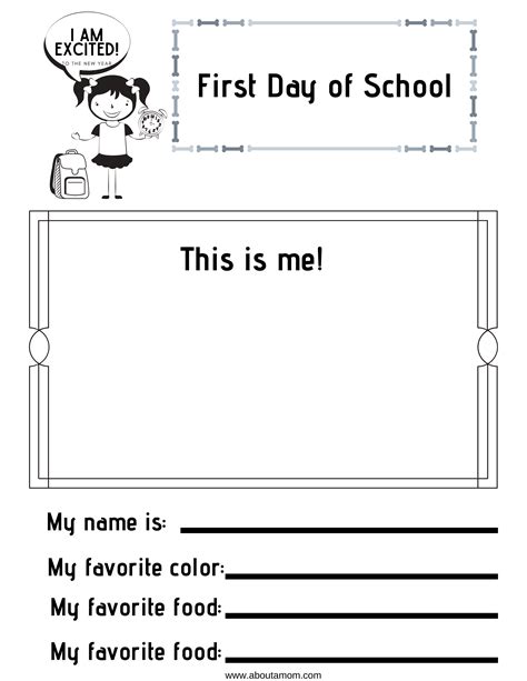 Back To School Activity Sheets