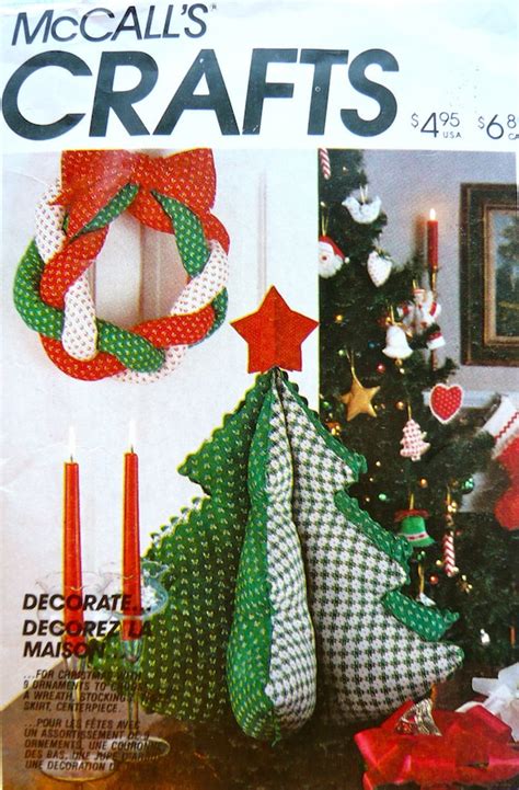 Stuffed Christmas Tree Sewing Pattern Stuffed By Beachtownvintage