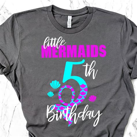 Collection by cricut® • last updated 2 weeks ago. My 5th Birthday Mermaid Svg, Eps, Png,Clipart, Cut File ...