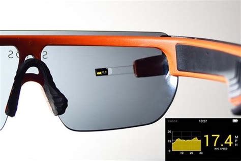 Solos Smart Cycling Glasses With An Integrated Head Up Display Gadgetsin