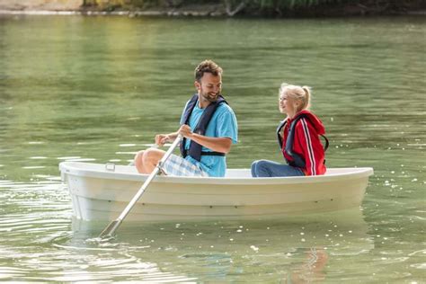 Small Plastic Row Boat Classic White Backwater Boats