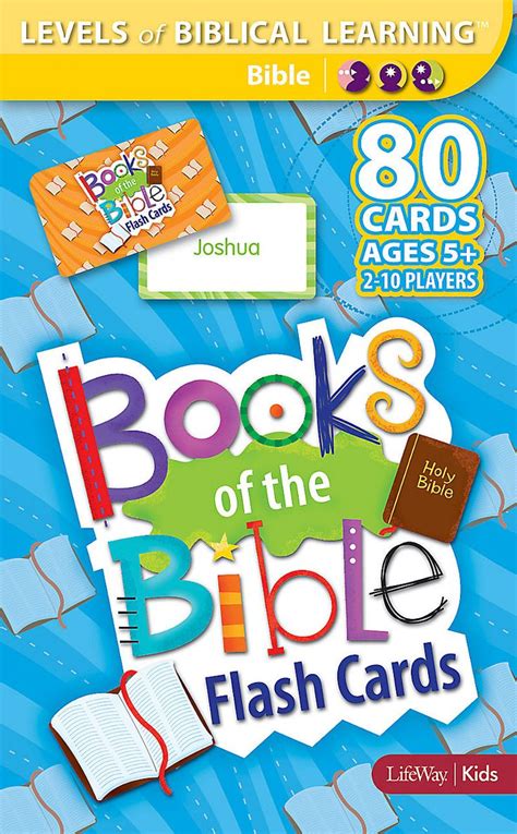 Levels Of Biblical Learning Flash Cards Books Of The Bible Books